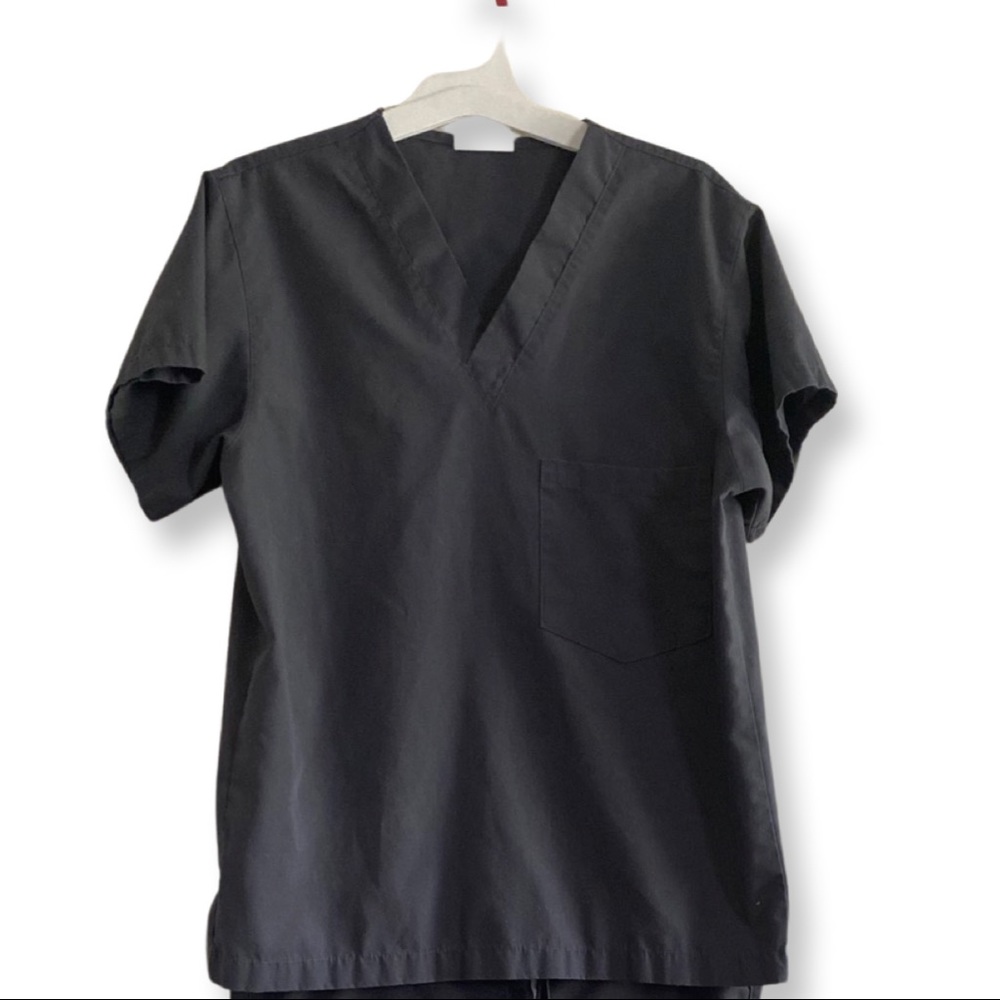 AllHeart Gray Scrubs Set - Picture 2 of 3